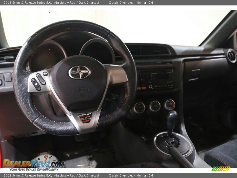 2013 Scion tC Release Series 8.0 Absolutely Red / Dark Charcoal Photo #6