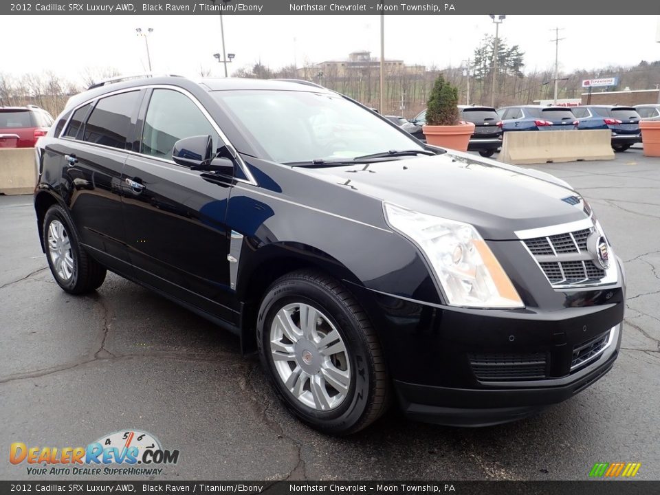 2012 Cadillac SRX Luxury AWD Black Raven / Titanium/Ebony Photo #11