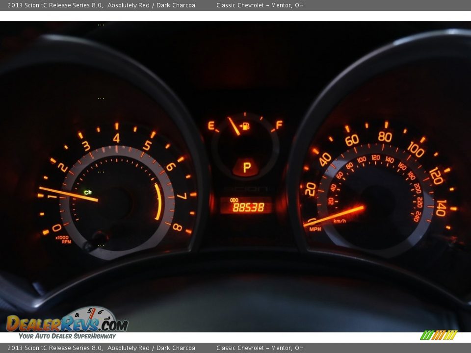 2013 Scion tC Release Series 8.0 Gauges Photo #8