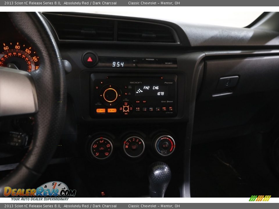 2013 Scion tC Release Series 8.0 Absolutely Red / Dark Charcoal Photo #9