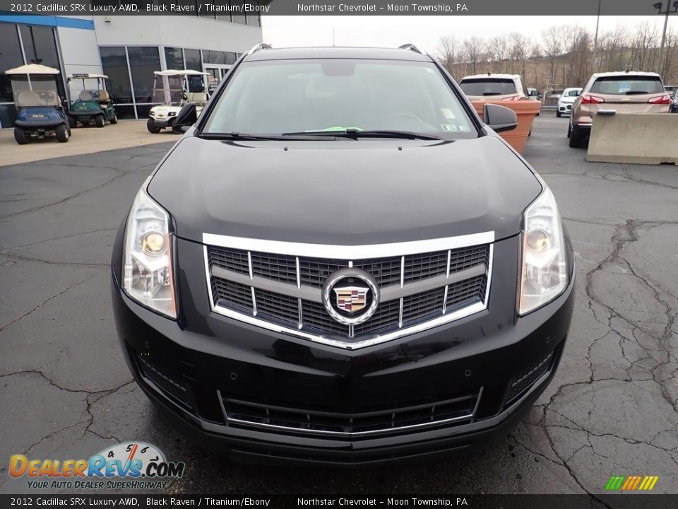 2012 Cadillac SRX Luxury AWD Black Raven / Titanium/Ebony Photo #13