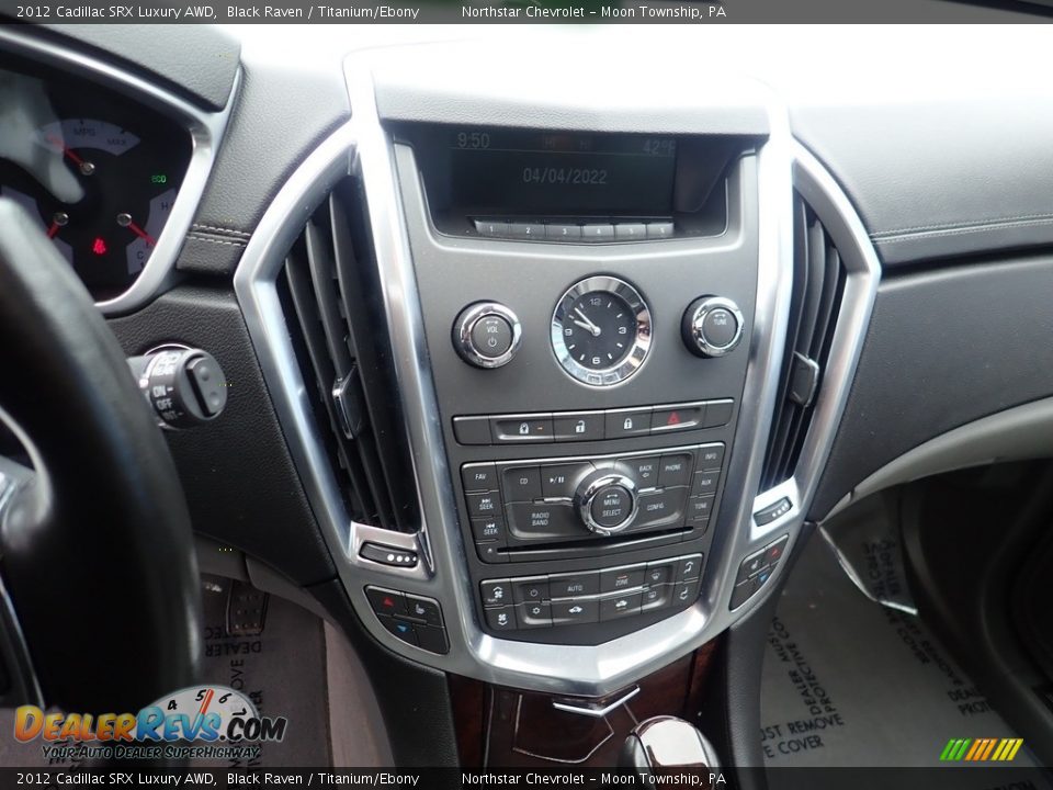 2012 Cadillac SRX Luxury AWD Black Raven / Titanium/Ebony Photo #27