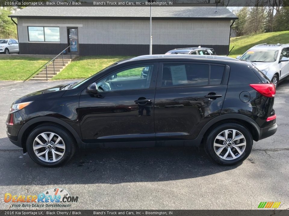 2016 Kia Sportage LX Black Cherry / Black Photo #1