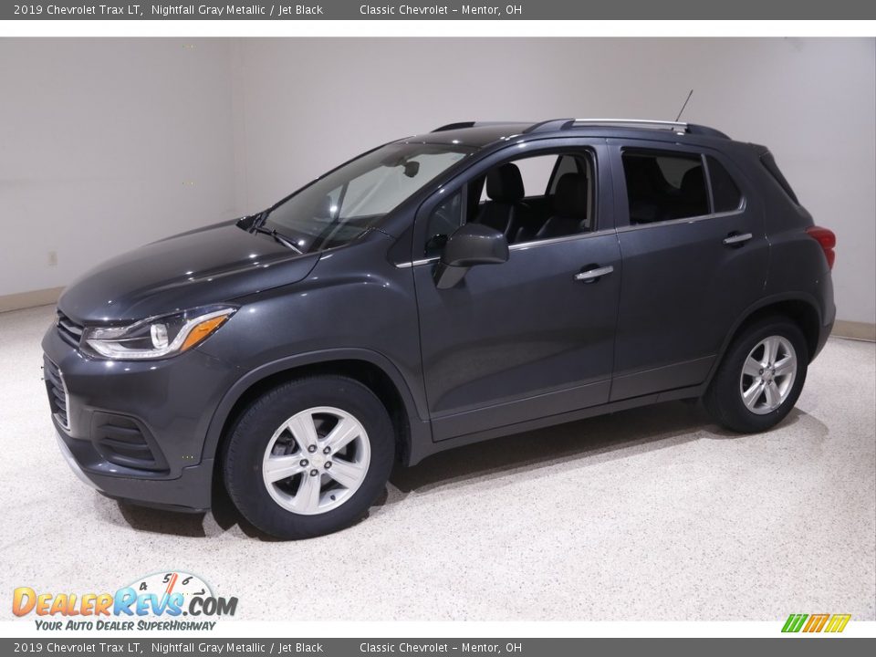 2019 Chevrolet Trax LT Nightfall Gray Metallic / Jet Black Photo #3