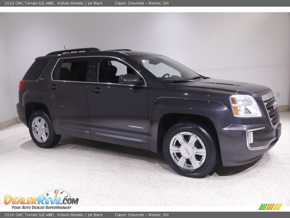 2016 GMC Terrain SLE AWD Iridium Metallic / Jet Black Photo #1