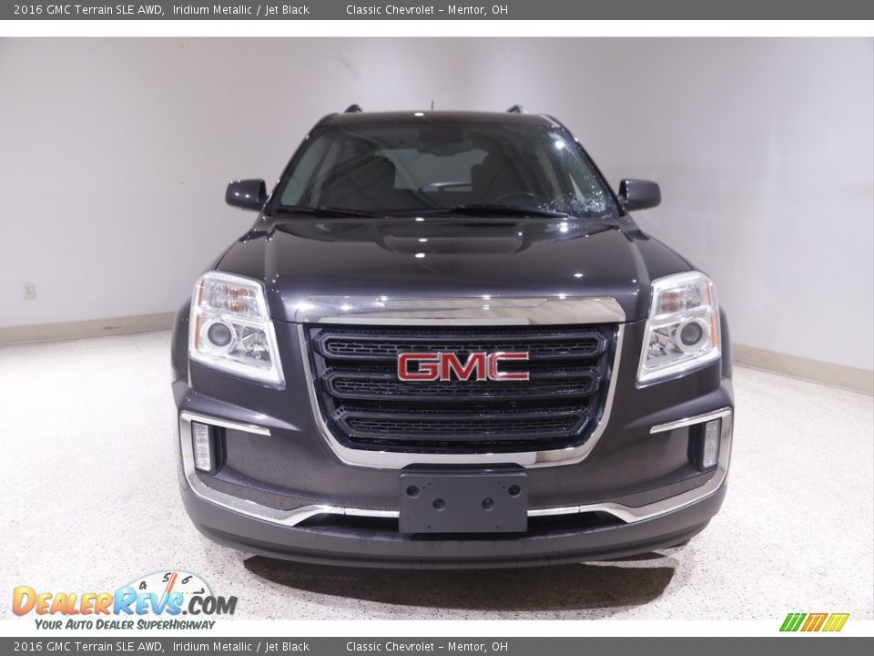 2016 GMC Terrain SLE AWD Iridium Metallic / Jet Black Photo #2