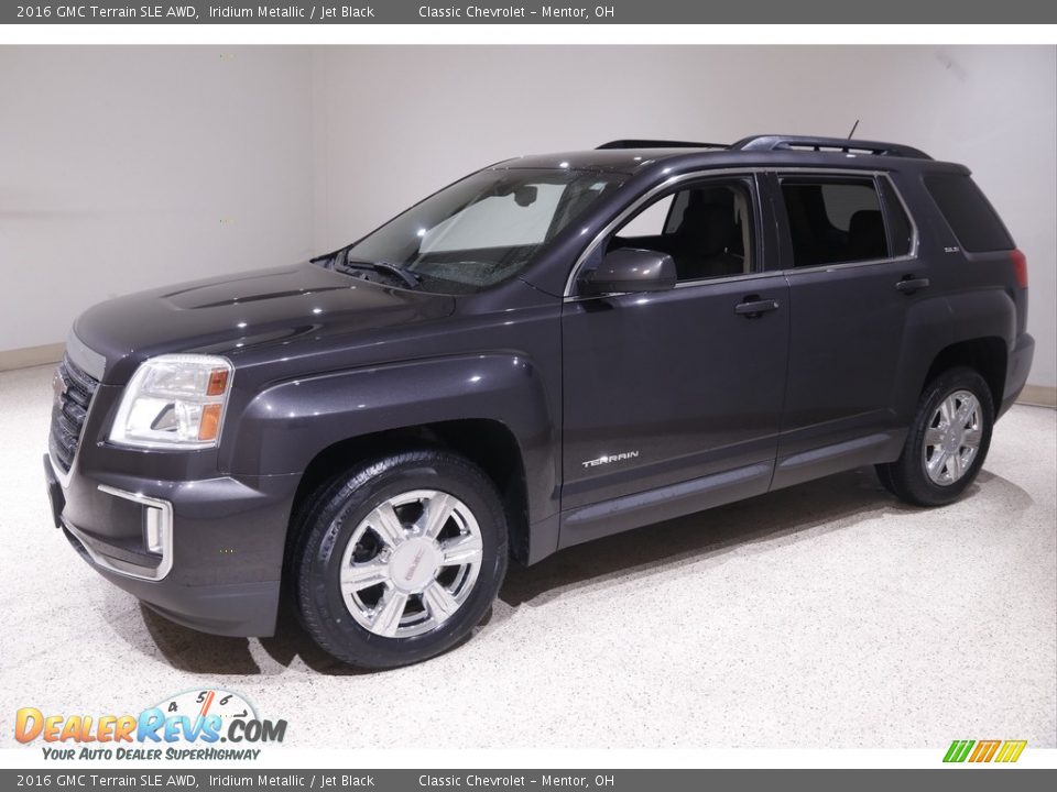 2016 GMC Terrain SLE AWD Iridium Metallic / Jet Black Photo #3