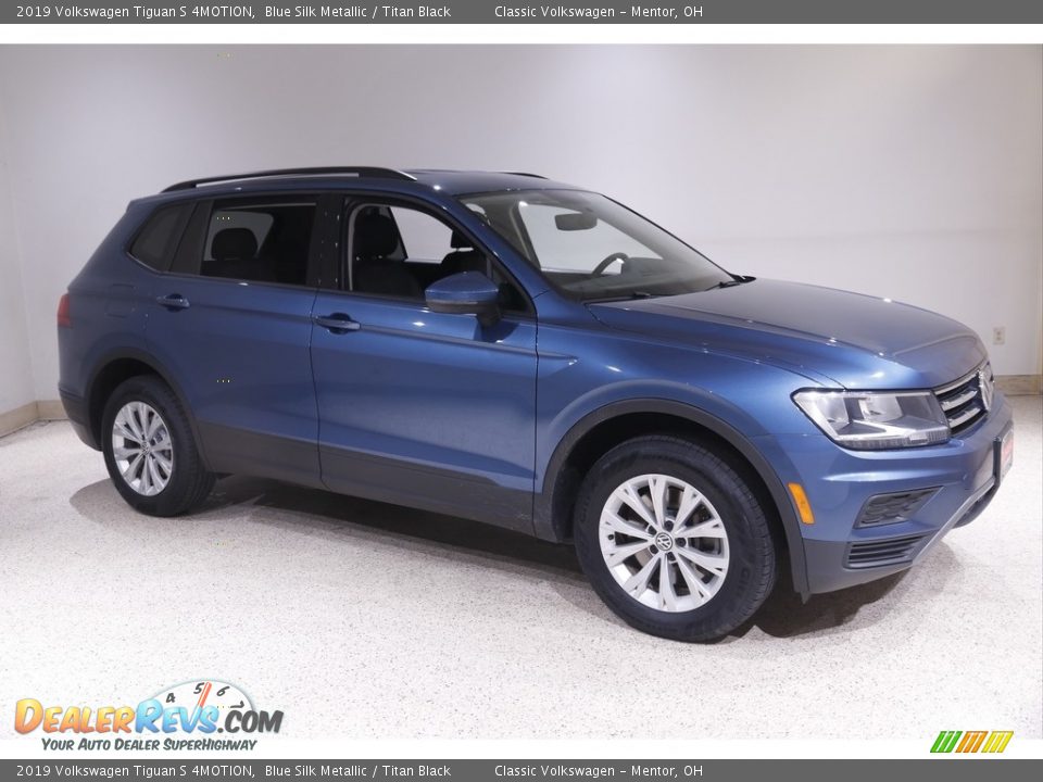 Blue Silk Metallic 2019 Volkswagen Tiguan S 4MOTION Photo #1