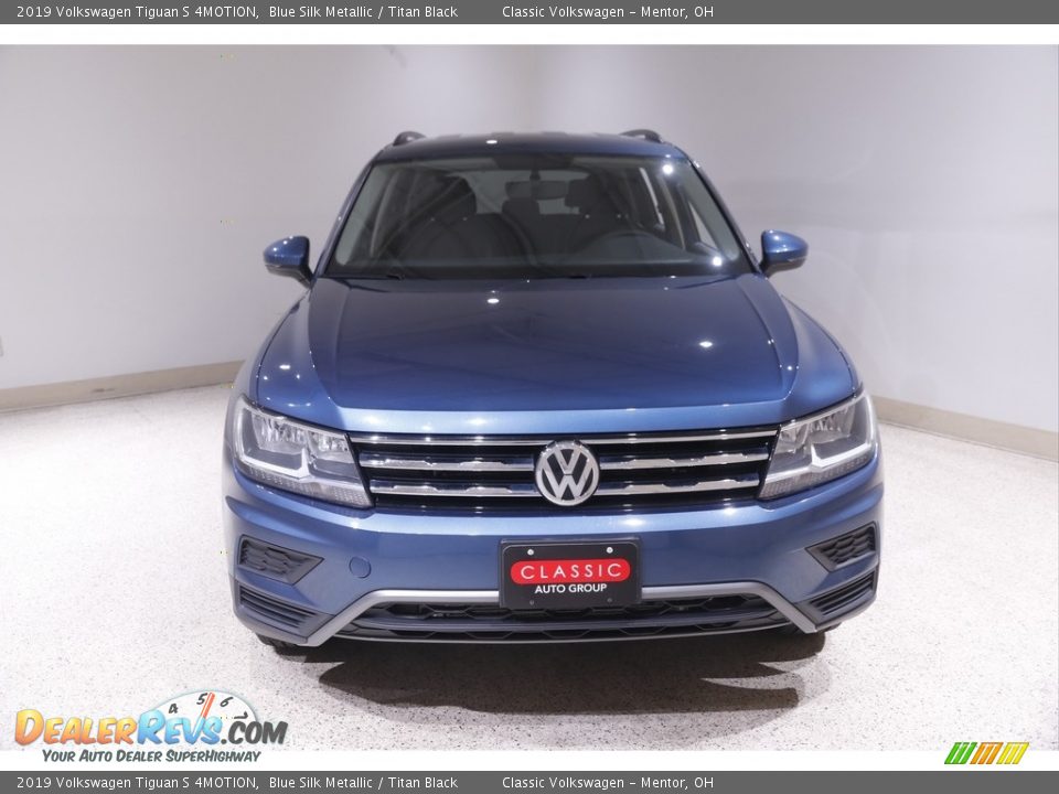 2019 Volkswagen Tiguan S 4MOTION Blue Silk Metallic / Titan Black Photo #2