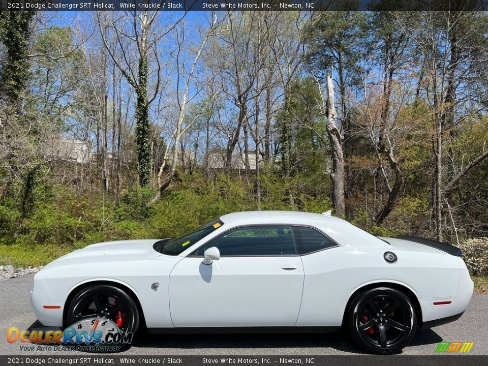 2021 Dodge Challenger SRT Hellcat White Knuckle / Black Photo #1