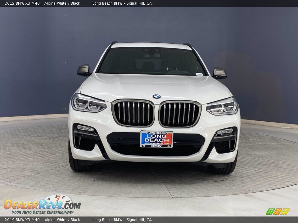 2019 BMW X3 M40i Alpine White / Black Photo #2