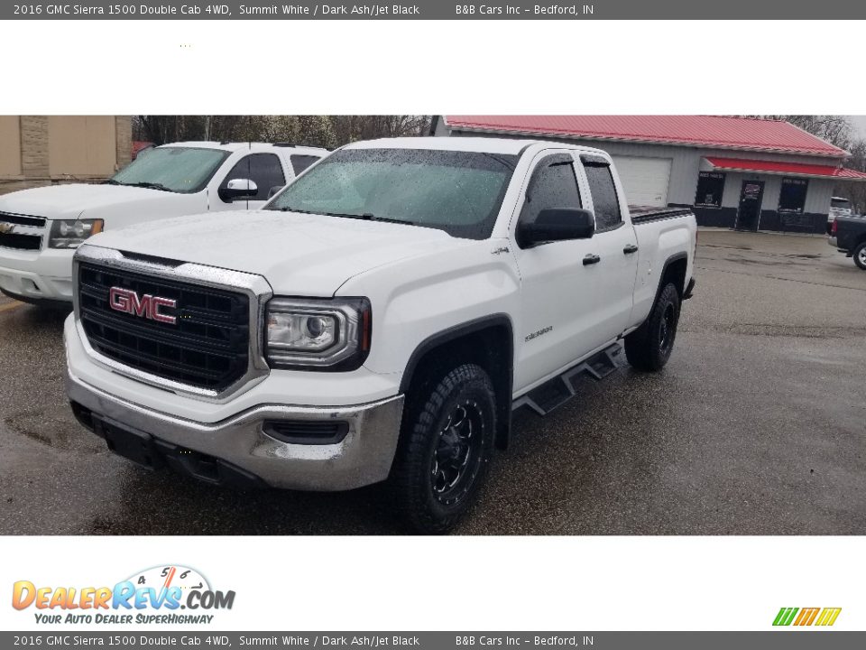 Summit White 2016 GMC Sierra 1500 Double Cab 4WD Photo #3