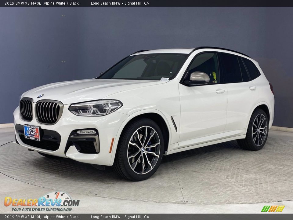 2019 BMW X3 M40i Alpine White / Black Photo #3