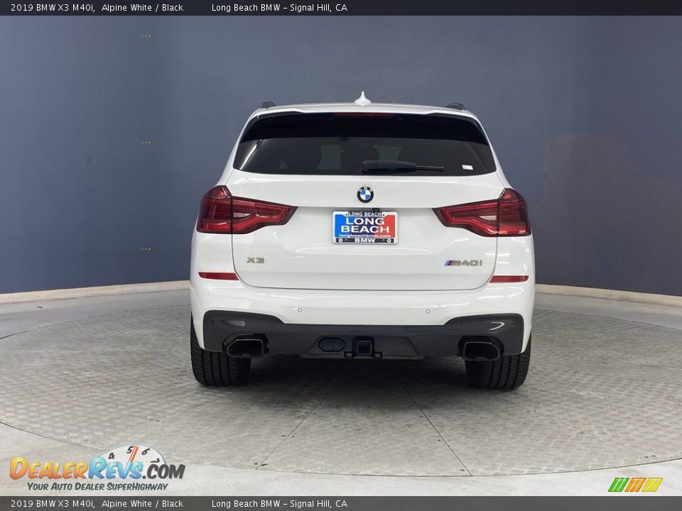 2019 BMW X3 M40i Alpine White / Black Photo #4