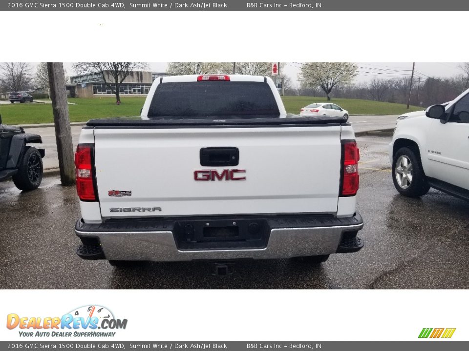 2016 GMC Sierra 1500 Double Cab 4WD Summit White / Dark Ash/Jet Black Photo #5