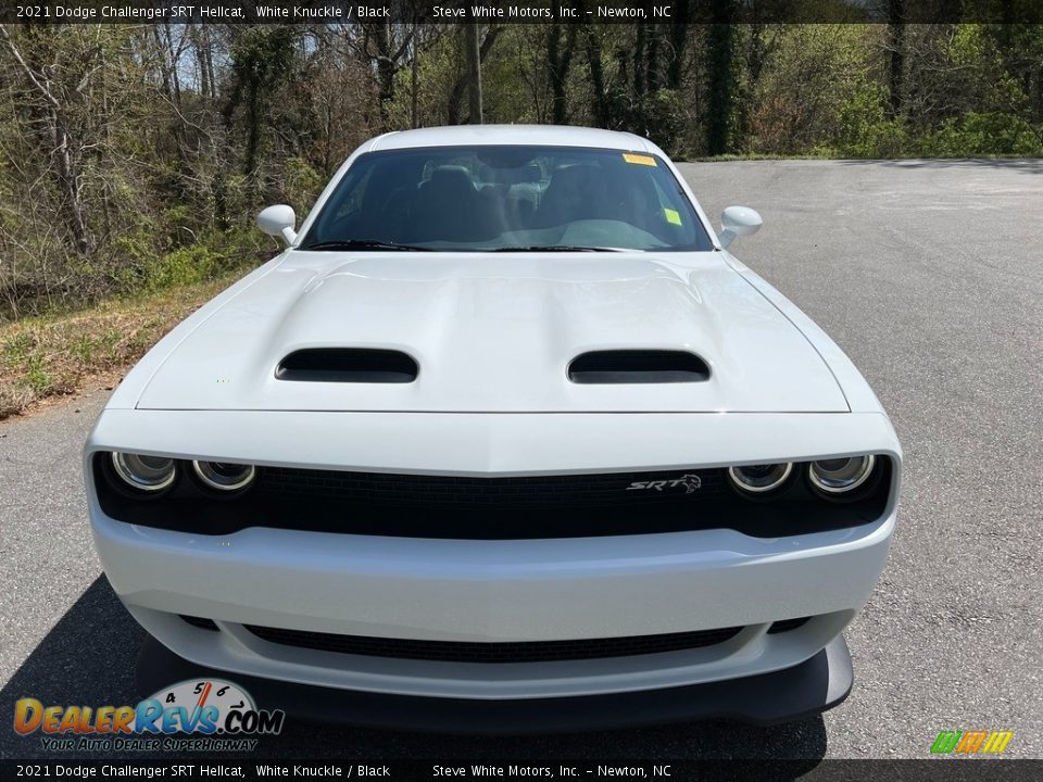 2021 Dodge Challenger SRT Hellcat White Knuckle / Black Photo #4