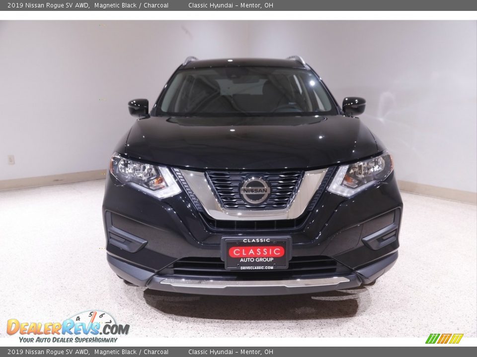 2019 Nissan Rogue SV AWD Magnetic Black / Charcoal Photo #2