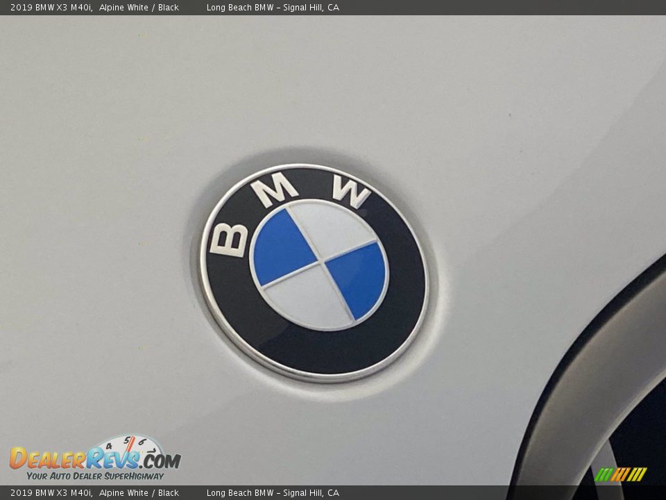 2019 BMW X3 M40i Alpine White / Black Photo #7