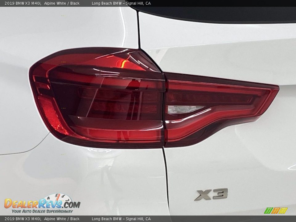 2019 BMW X3 M40i Alpine White / Black Photo #8