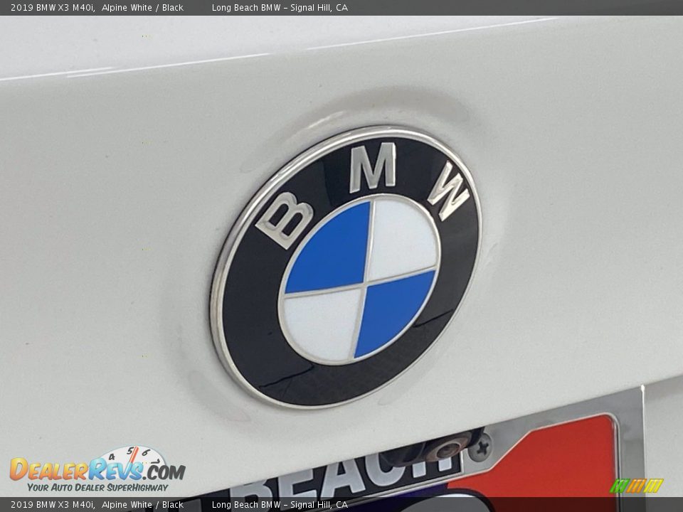 2019 BMW X3 M40i Alpine White / Black Photo #9