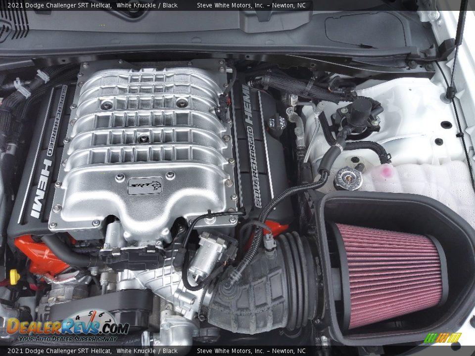 2021 Dodge Challenger SRT Hellcat 6.2 Liter Supercharged HEMI OHV 16-Valve VVT V8 Engine Photo #11