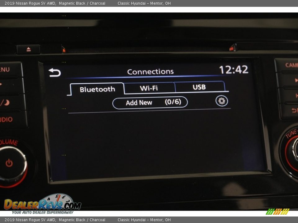 2019 Nissan Rogue SV AWD Magnetic Black / Charcoal Photo #10