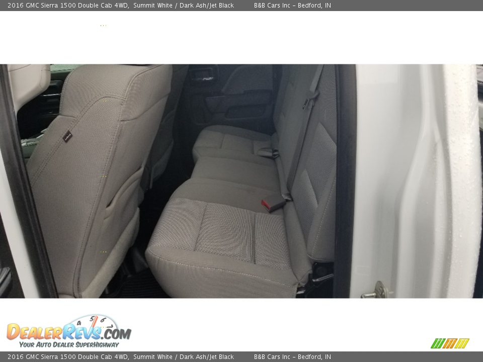 2016 GMC Sierra 1500 Double Cab 4WD Summit White / Dark Ash/Jet Black Photo #18