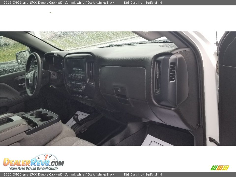 2016 GMC Sierra 1500 Double Cab 4WD Summit White / Dark Ash/Jet Black Photo #23