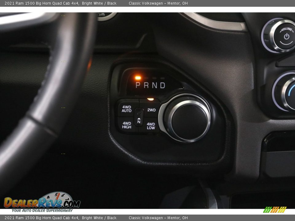2021 Ram 1500 Big Horn Quad Cab 4x4 Bright White / Black Photo #15