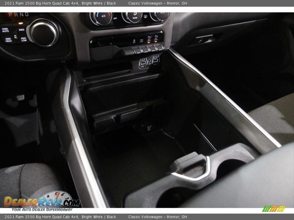 2021 Ram 1500 Big Horn Quad Cab 4x4 Bright White / Black Photo #18