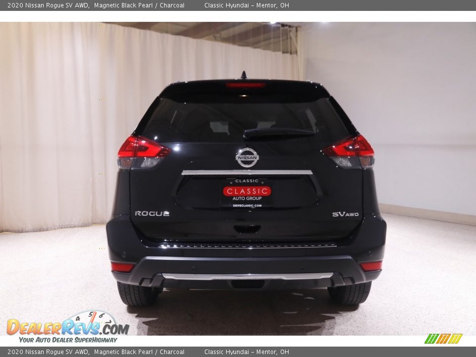 2020 Nissan Rogue SV AWD Magnetic Black Pearl / Charcoal Photo #19