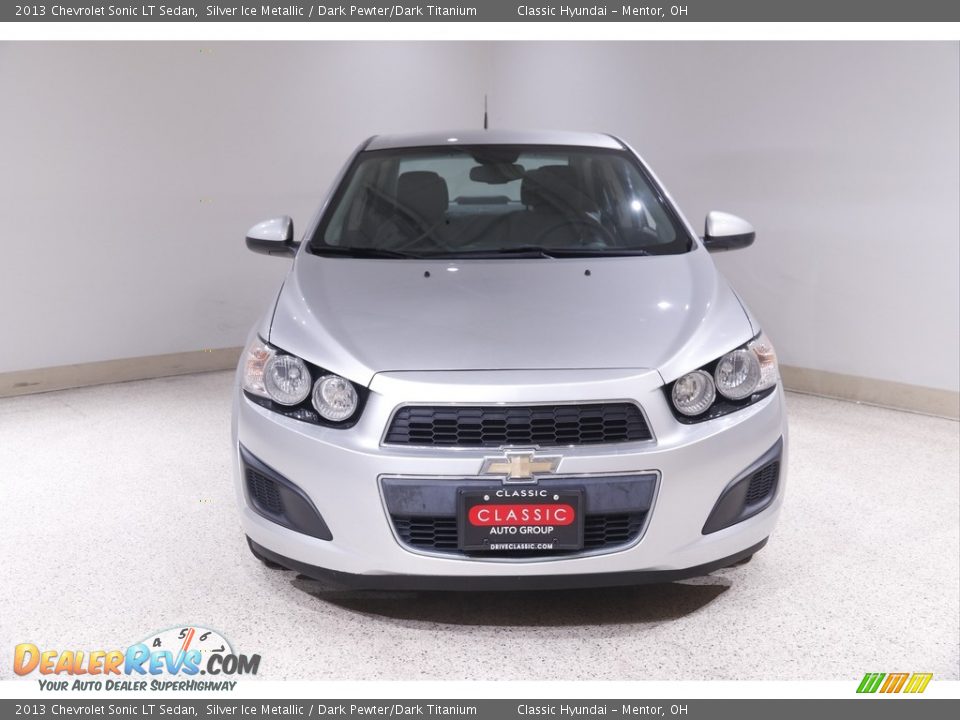 2013 Chevrolet Sonic LT Sedan Silver Ice Metallic / Dark Pewter/Dark Titanium Photo #2