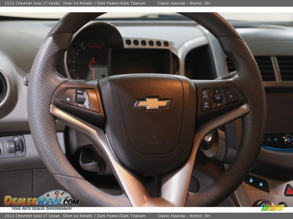 2013 Chevrolet Sonic LT Sedan Silver Ice Metallic / Dark Pewter/Dark Titanium Photo #7