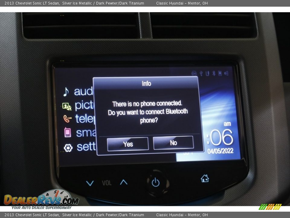 2013 Chevrolet Sonic LT Sedan Silver Ice Metallic / Dark Pewter/Dark Titanium Photo #11