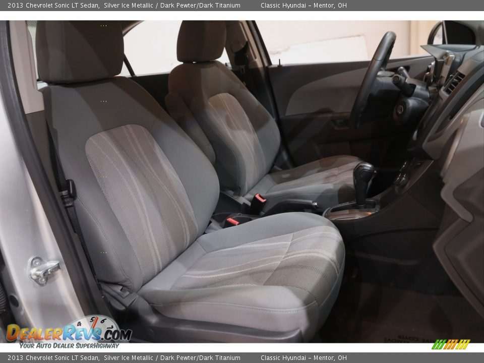 2013 Chevrolet Sonic LT Sedan Silver Ice Metallic / Dark Pewter/Dark Titanium Photo #13