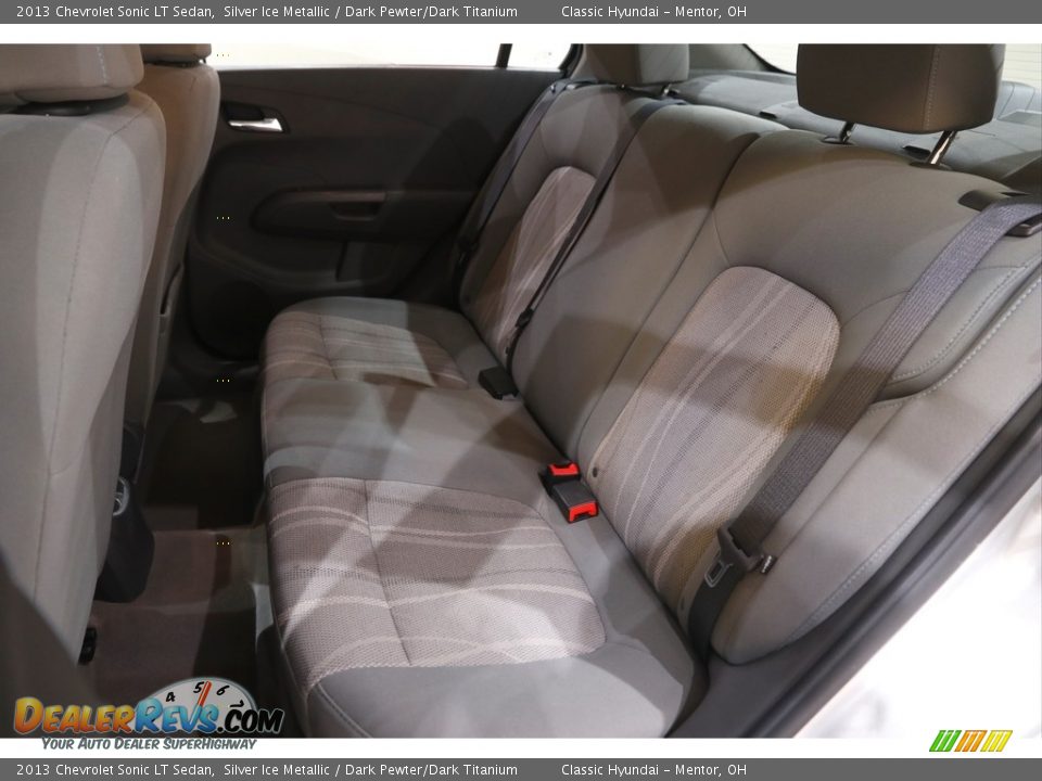 2013 Chevrolet Sonic LT Sedan Silver Ice Metallic / Dark Pewter/Dark Titanium Photo #15