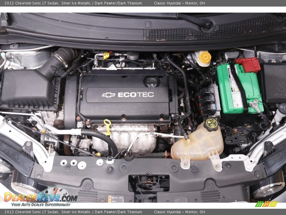 2013 Chevrolet Sonic LT Sedan Silver Ice Metallic / Dark Pewter/Dark Titanium Photo #17