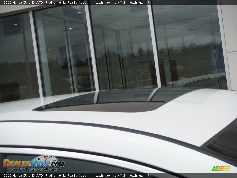 2019 Honda CR-V EX AWD Platinum White Pearl / Black Photo #3