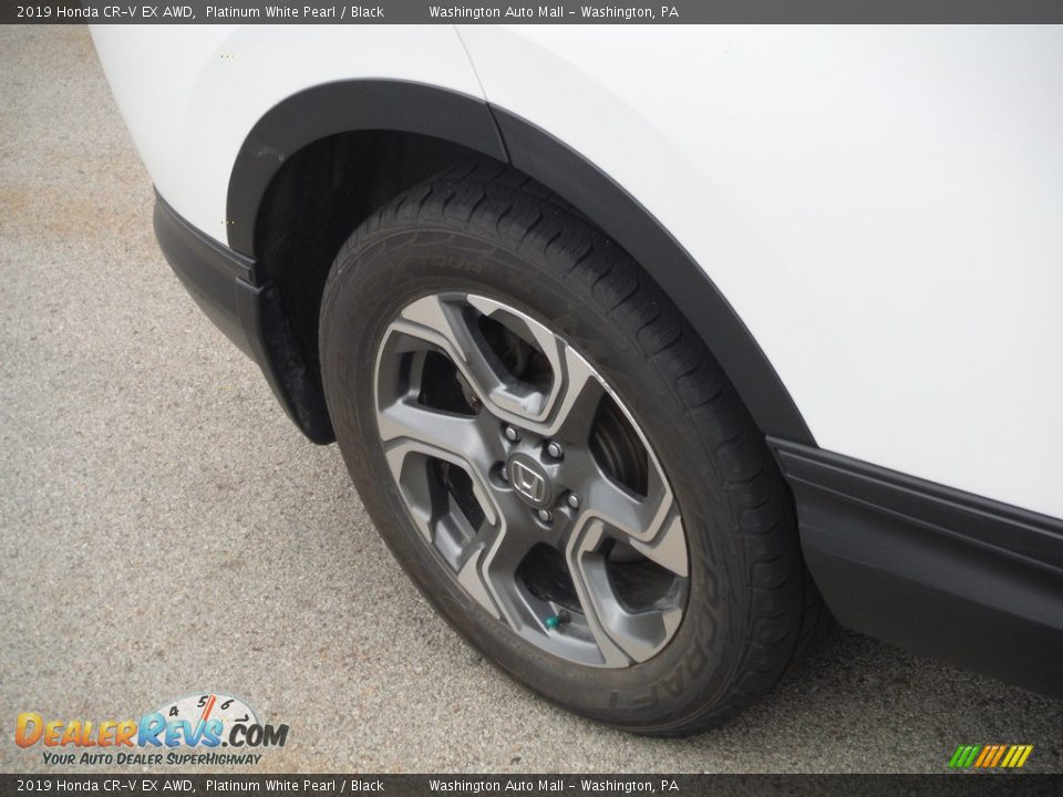 2019 Honda CR-V EX AWD Platinum White Pearl / Black Photo #4