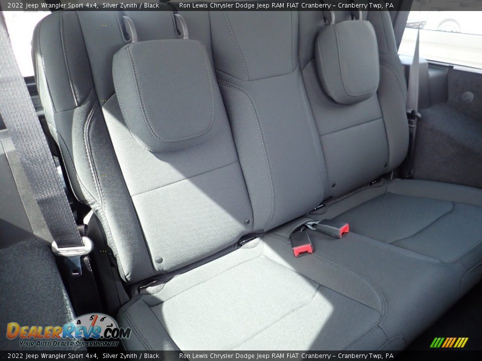 Rear Seat of 2022 Jeep Wrangler Sport 4x4 Photo #12