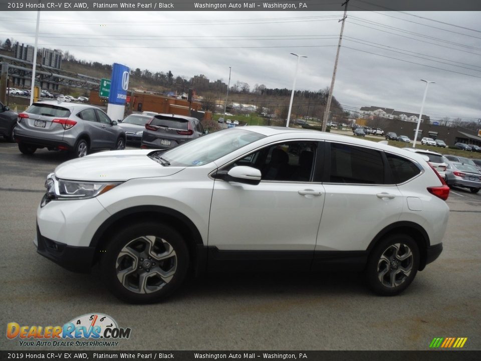 2019 Honda CR-V EX AWD Platinum White Pearl / Black Photo #7