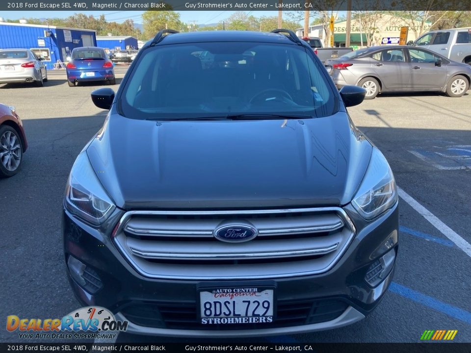 2018 Ford Escape SEL 4WD Magnetic / Charcoal Black Photo #2