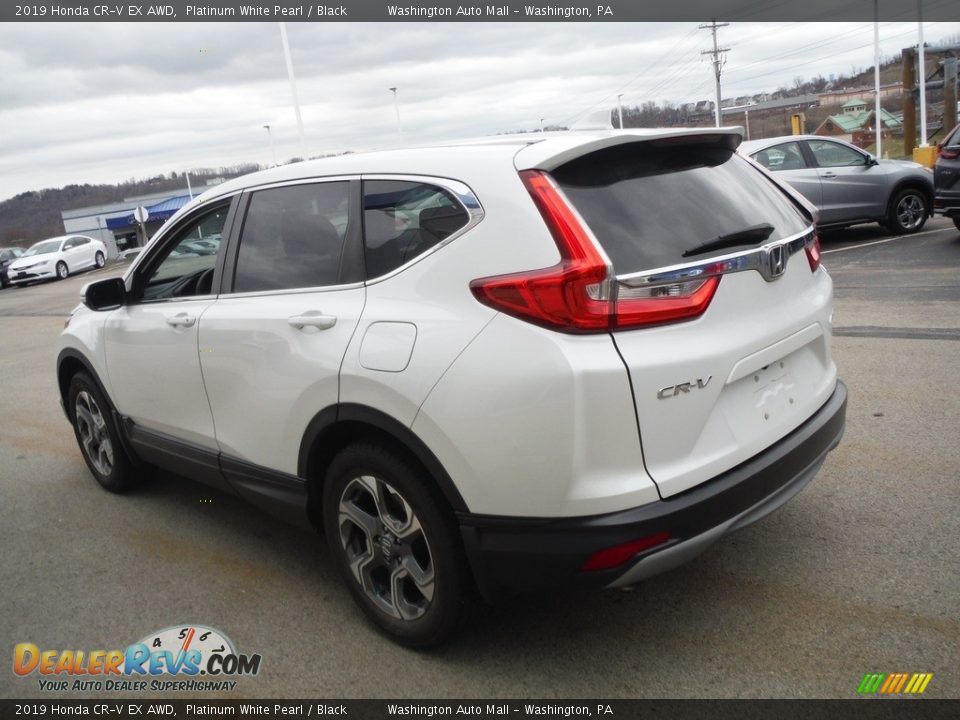 2019 Honda CR-V EX AWD Platinum White Pearl / Black Photo #8