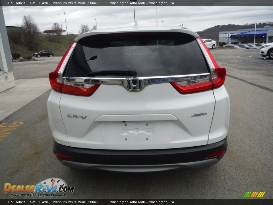 2019 Honda CR-V EX AWD Platinum White Pearl / Black Photo #9