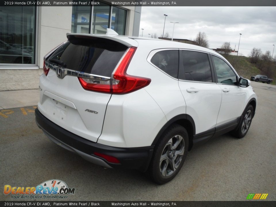 2019 Honda CR-V EX AWD Platinum White Pearl / Black Photo #10