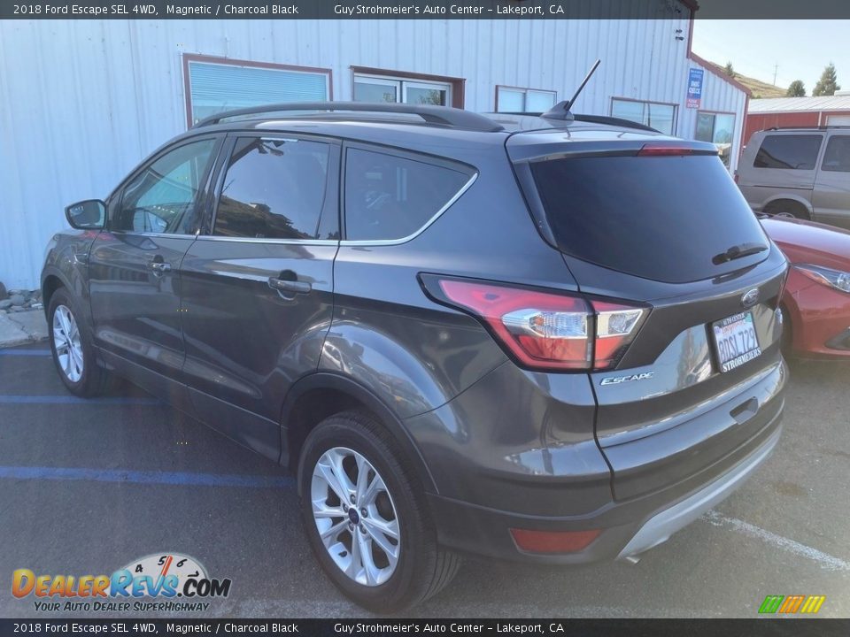 2018 Ford Escape SEL 4WD Magnetic / Charcoal Black Photo #5
