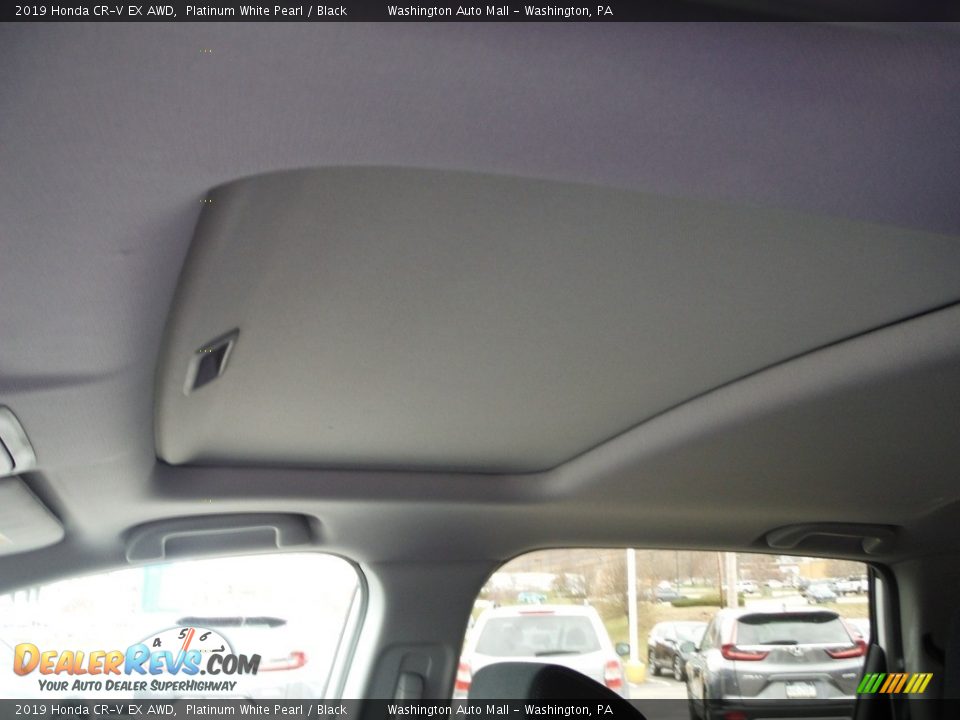 2019 Honda CR-V EX AWD Platinum White Pearl / Black Photo #12