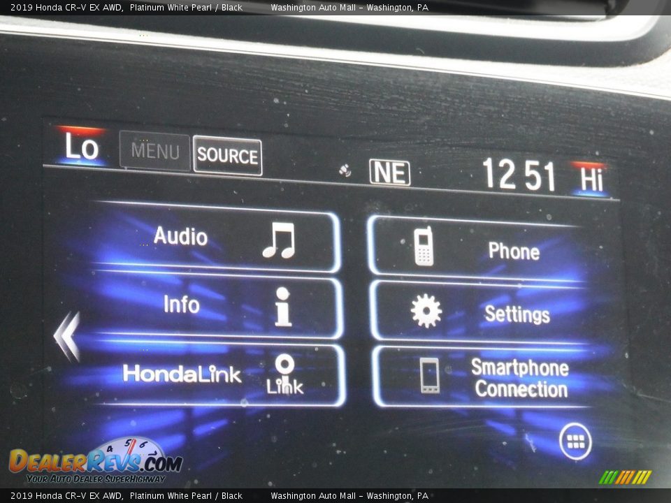 2019 Honda CR-V EX AWD Platinum White Pearl / Black Photo #21