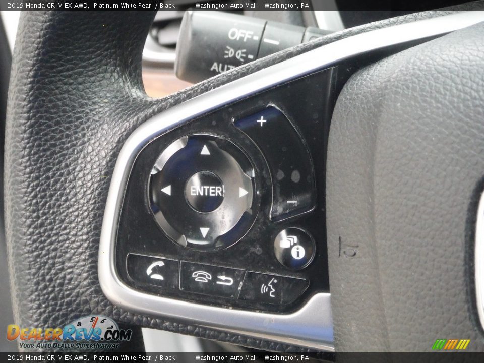 2019 Honda CR-V EX AWD Platinum White Pearl / Black Photo #24