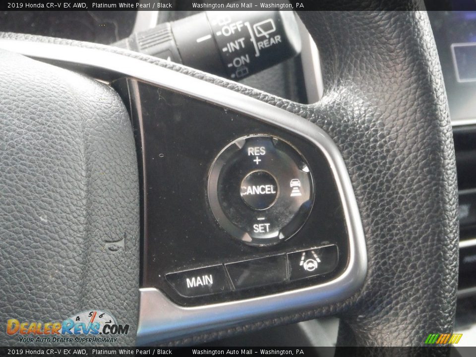2019 Honda CR-V EX AWD Platinum White Pearl / Black Photo #25
